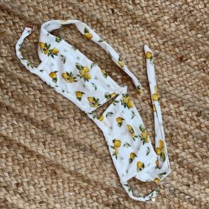 For Love and Lemons Tropicana Bandeau Swim Top